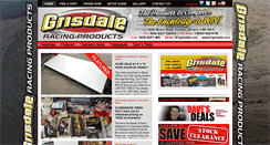 Desktop Screenshot of grisdaleracingproducts.com